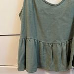 LA Hearts Pacsun  Green Babydoll Tank Top Photo 3