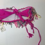 Raisin's  Geo-Print Fringe 2 Piece Bikini, pink Med Photo 7