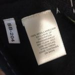 Susan Bristol  vintage hand embroidered floral wool vest size medium Photo 7