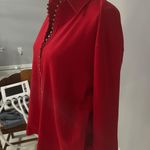 Isaac’s Designs Crystal Zipper Cardigan with Collar & Pockets Plain (SW1003) Isaac's Designs Photo 7