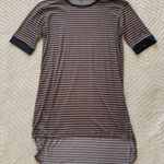 C&C California Striped T-shirt Dress Photo 2