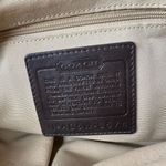 Coach Signature Hobo Shoulder Bag Cream/Off-White w/Gold Leather Trim/Accents Photo 3