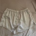 Victoria's Secret Black and White Polka Dot Shorts Photo 0