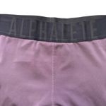 Alphalete  Women's‎ Amplify Leggings Purple Athletic Performance Gym Size Large Photo 5