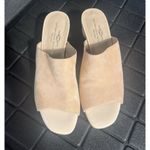 Brenda Zaro Ball Heel Mules In Pale Sand Size 39 (8 US) Woman’s Shoes Photo 1