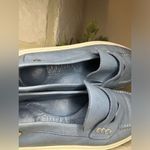 Carmela  powder blue leather moccasins sz 40 Photo 5