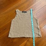 Ralph Lauren Lauren  Textured Knit Sleeveless Top in Beige   Photo 5