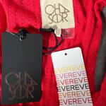 Chaser Chase Evereve Tomato Waffle Snap Henley Knit Henley Tank Top Size X Small Photo 3