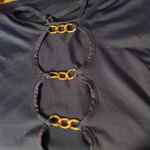 Blue cutout mini dress Photo 3