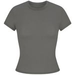 SKIMS GUNMETAL T SHIRT Photo 2