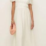 Reformation NWT Mayme Dress in ivory Photo 0