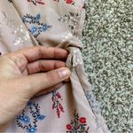 Louna Pink Elizabeth Dress Midi Floral Wedding Guest Formal Spring Ruffle Large Photo 7