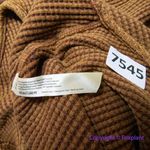 Free People New!  FP One Katya Thermal Tank mini Dress in in Cinnamon, size L‎ Photo 13