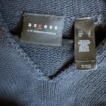 Axcess Dark Blue Knit Sweater Size L Photo 3