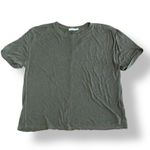 Free People  We The Free Womens‎ Green Clare Shirt Size M Boho Streetwear Photo 0