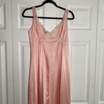 Mistee Womens Vintage Nightgown Pink Long Length USA Size M Photo 1