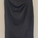 Max Mara  Black Wool Blend Pencil Skirt Size 8 Photo 0