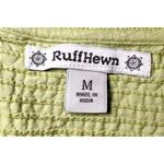 Ruff Hewn Shirt Womens Size Medium Green. Short Sleeve Knit 100% Cotton Casual Photo 7