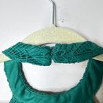 Lulus NEW NWT Halter Neck Backless Bodycon Midi Crochet Lace Dress Size Small Photo 3