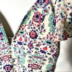 Saylor  Ellen Cold Shoulder Floral Dress Size Large Photo 8