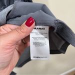 Jaanuu NWT  women’s scrubs shirt short sleeve grey size small Photo 4