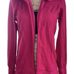 Lululemon  In Stride Red Front Zip Jacket size Large Photo 0