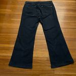 DKNY Jeans dark blue mid rise Gorpcore straight leg cotton jeans, size 10 spring Photo 2