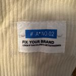 STONE ISLAND WOMENS CREAM CORDOROY JOGGERS RARE NWT!!! Size L Photo 6