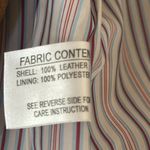 Weathervane Tan Leather Jacket Size XS Photo 11