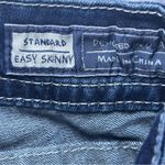 Miss Me Women's Blue Standard Skinny Cotton Jeans Size 26x32.5” Embroidered Photo 6