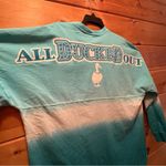 Spirit  Teal and White Ombre Long Sleeve Tee Photo 4