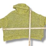 Anthropologie Chelsea & Theadore BFF Oversized Cowl Neck Crop Sweater Quince Yellow Small Photo 11