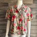 Erika  Floral Button-Up Blouse Photo 1