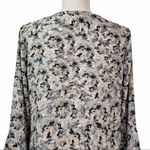 Harlowe $ Graham Harlowe & Graham Womens Small Ruffle Sleeve Popover Blouse Photo 6