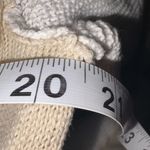 Michael Stars NWOT  White and Cream Pullover Sweater Comfort Knit Relaxed Sz M/L Photo 7