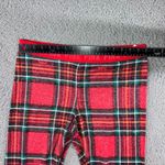 PINK Victoria's Secret Plaid Pajama Set Women Large Top and Pants Christmas Red Photo 9
