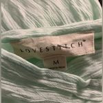 Lovestitch Beaded Gauze Halter Tunic Top Embellished Sleeveless Boho Size Medium Photo 6