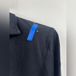 Frank & Eileen Nicole Long Sleeve Henley Dress Heritage Jersey Black Photo 4