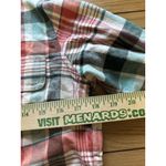 North Crest Women Plaid Flannel Size Small Long Sleeve Button Up Shirt Cabincore Photo 4