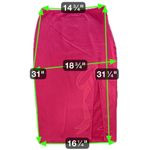 Anthropologie Maeve Red Bow Embroidered Midi Pencil Skirt Size M Photo 13