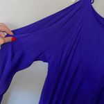 Free People clear skies purple cold shoulder mini tunic dress Photo 3