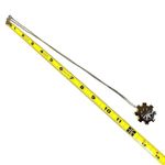 BUDDHIST WHEEL coconut shell pendant necklace Brown Photo 7