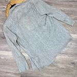 Eileen Fisher  gray crinkle cardigan light‎ weight Photo 4