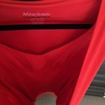 MiracleSuit  every day shape wear red l top full shaper tank attached Photo 1