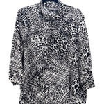 Chico's  Leopard Jacket Gray XL Or‎ 3 Photo 0
