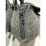 Woman’s Velvet Heart Gray Fabric With gray Stitching Open Toe Size 7.5 Photo 7