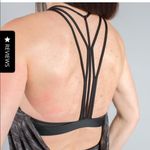 𝅺LIVESORE Luxe false 2 piece “vintage”charcoal tank size med new without tag Gray Photo 2