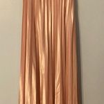 Blush Pink Floral Maxi Gown Dress Prom Size XS Photo 1