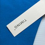 Timing  Vibrant Blue Crop Top Photo 3