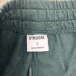 Gymshark  Jogger Sweatpant Pocket Drawstring High Rise Tapered Green Womens Large Photo 2